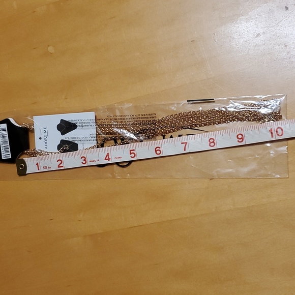 💛 HP ❤ 😍 Adore Me gold tone body chain~BATHING SUIT accessory, NIP! NWT- SEXY! - Picture 7 of 9